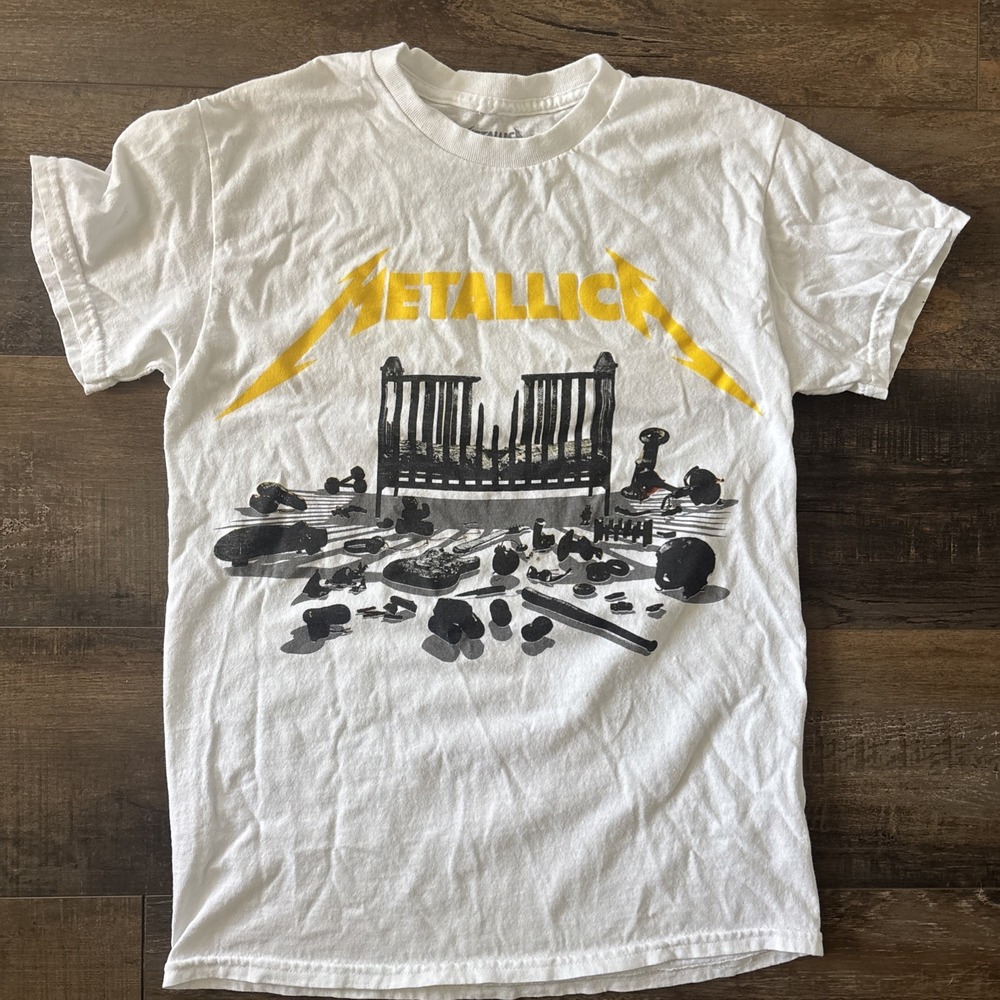 Metallica Band Shirt 2023 - Tour Double sided Tee - Size Small -